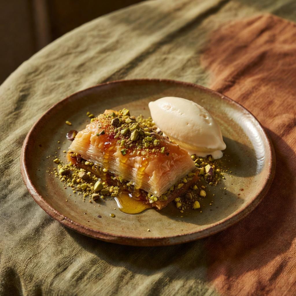 Pistachio Baklava